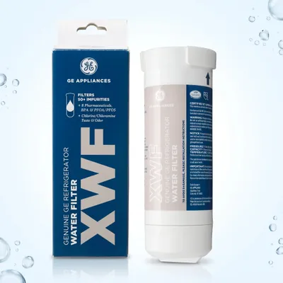 Filtro de agua GE XWF para refrigeradora con dispensador, imagen referencial